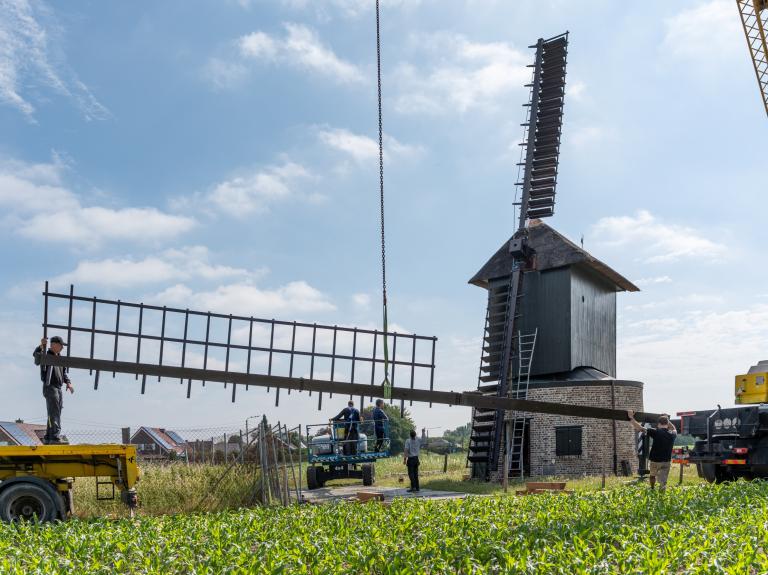 Preetjes molen (c) Stad Kortrijk